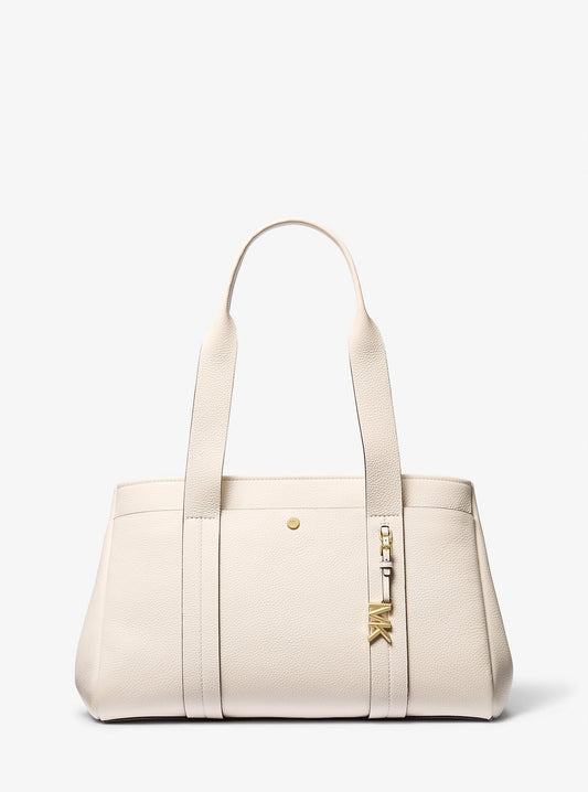 Romee Large Pebbled Leather Tote Bag