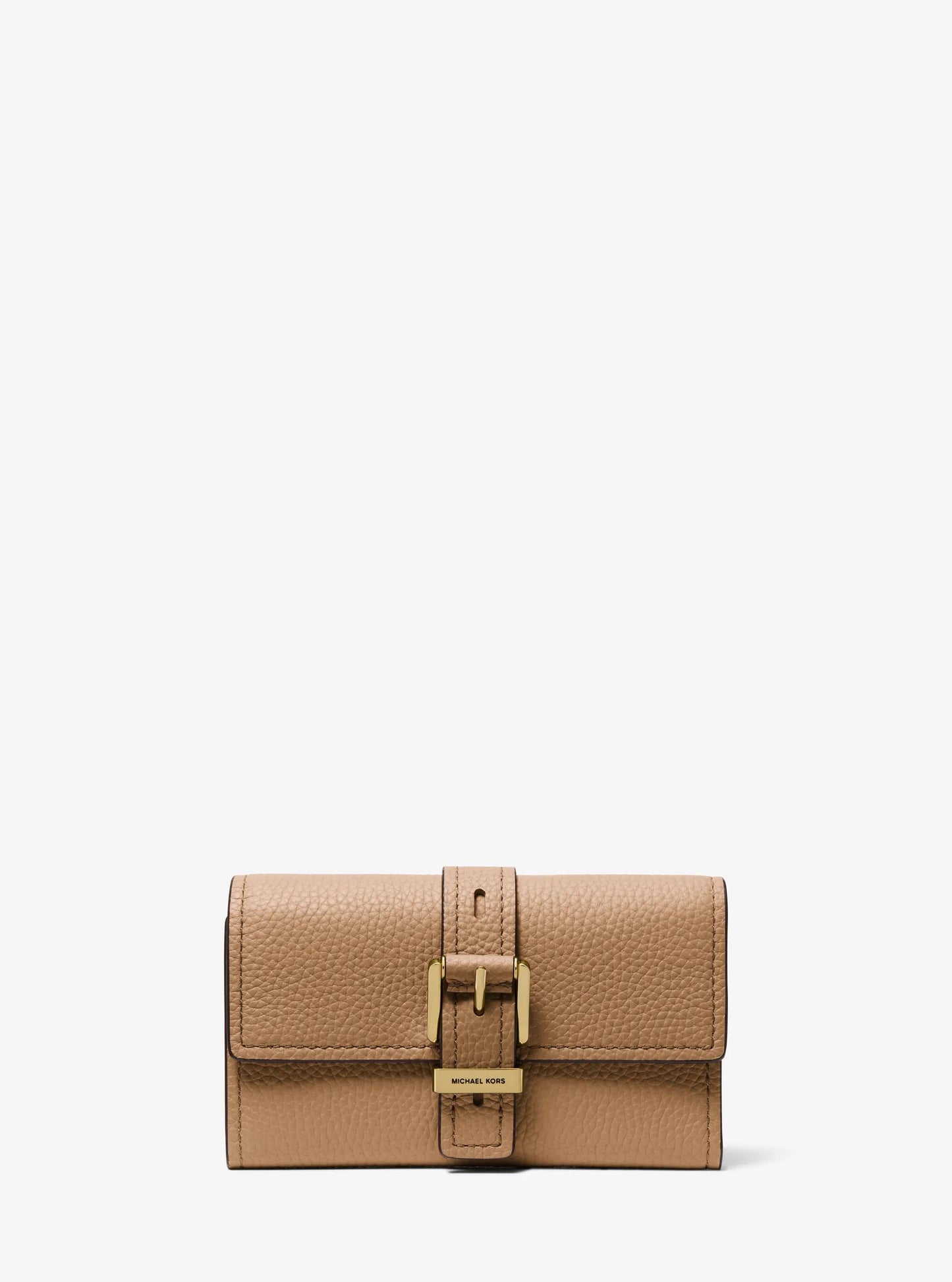 Nolita Medium Pebbled Leather Tri-Fold Wallet