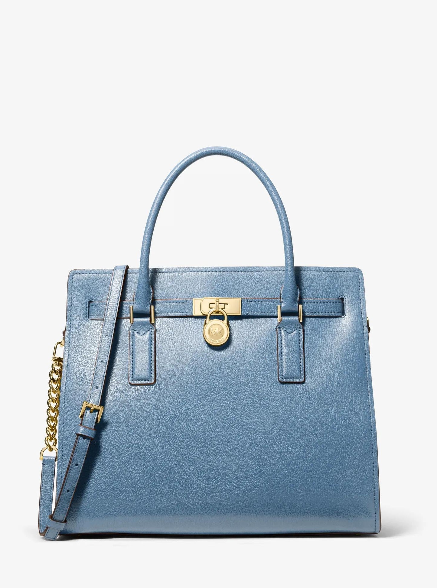 Hamilton Moderne Large Leather Satchel