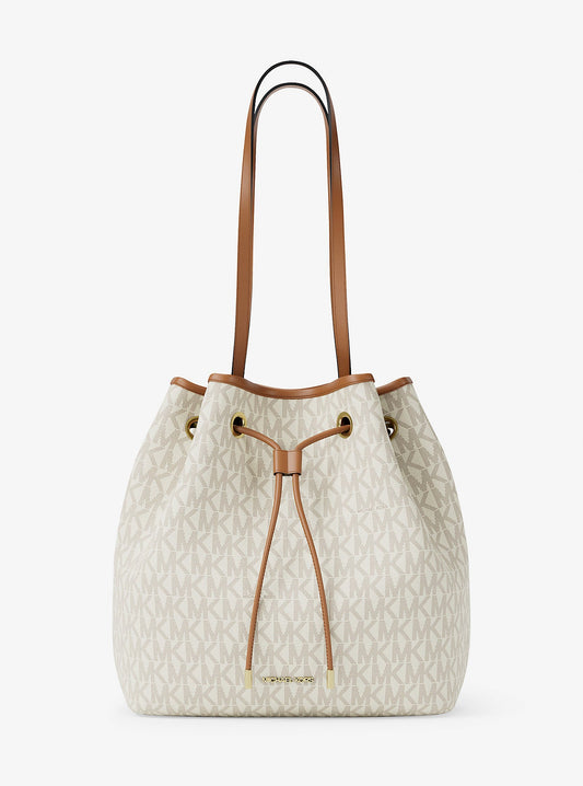 Avery Medium Signature Logo Bucket Tote Bag