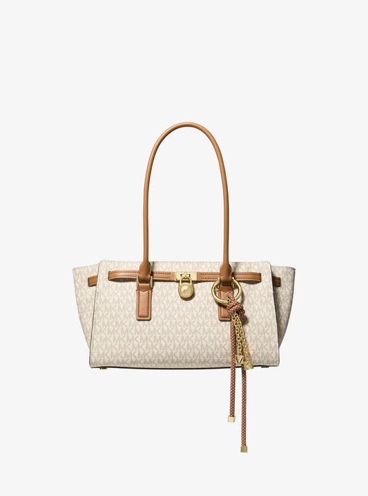Hamilton Moderne Small Signature Logo Satchel