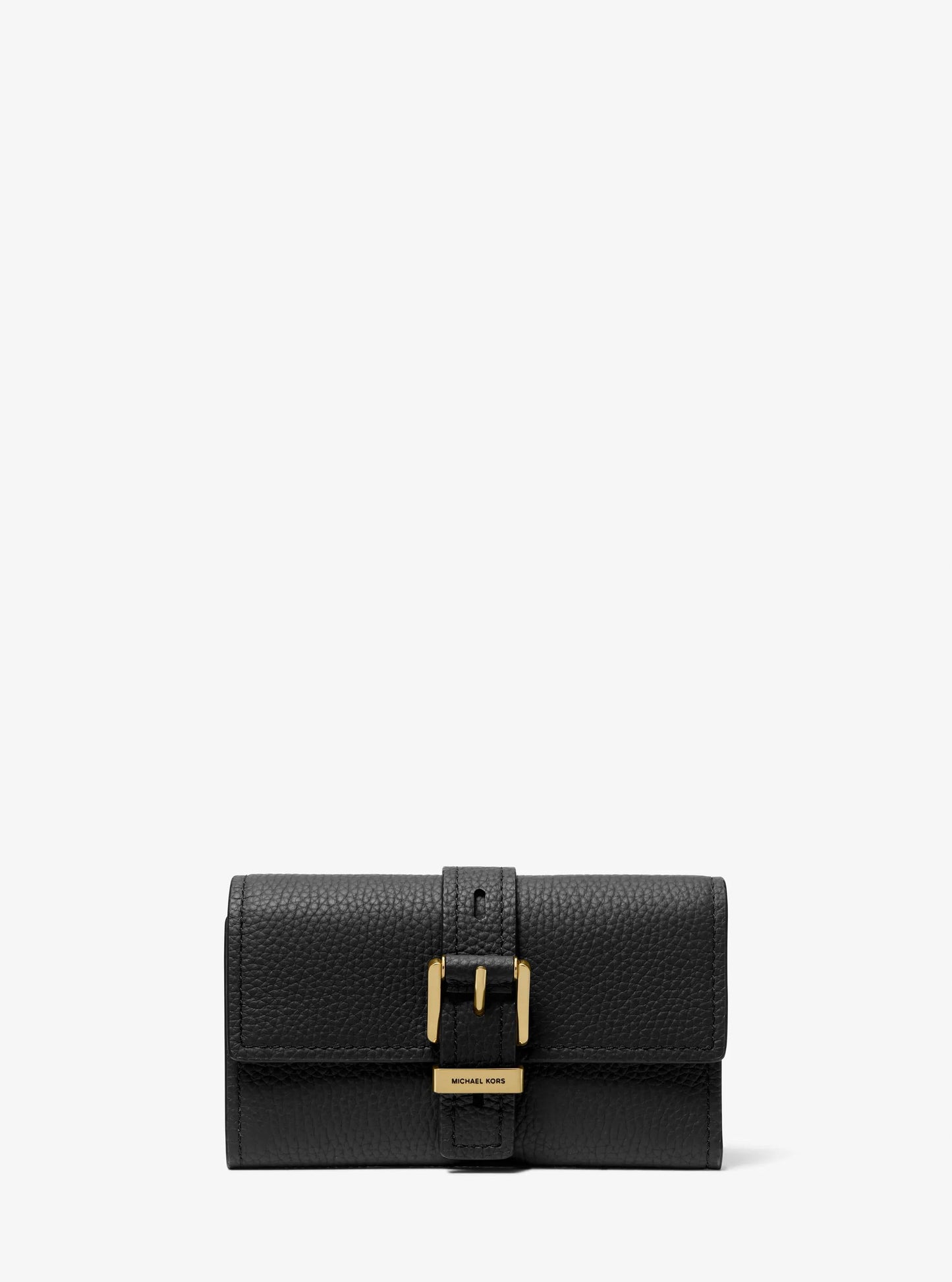 Nolita Medium Pebbled Leather Tri-Fold Wallet
